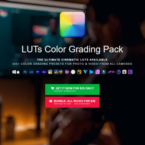 LUTs Color Grading Pack