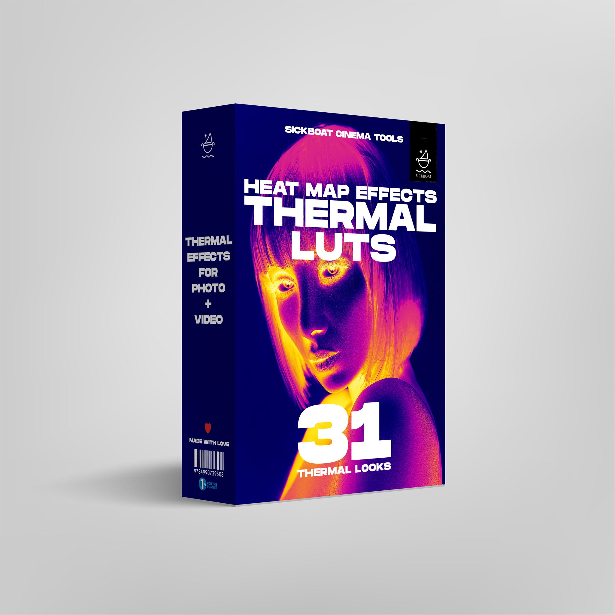 Heat Maps Effect Thermal LUTs
