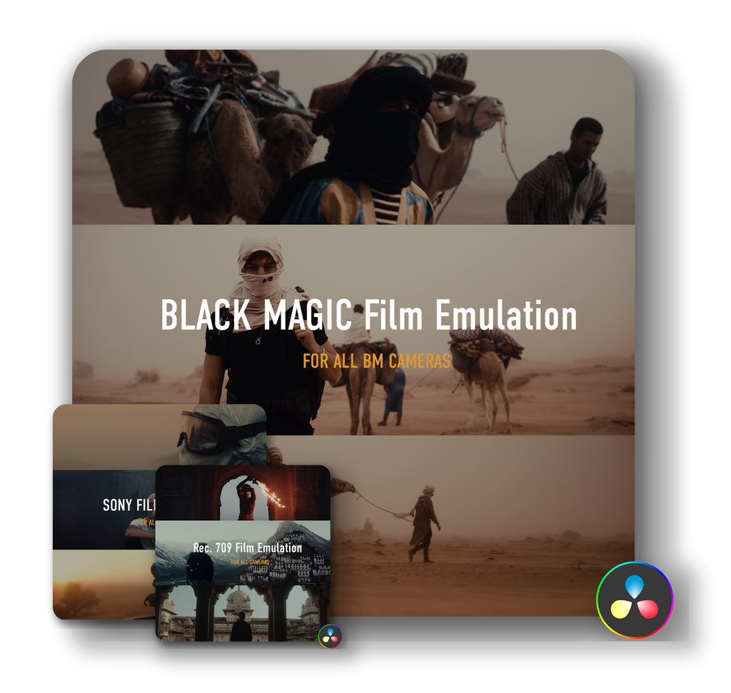 JustKay BlackMagic Film Emulation Luts