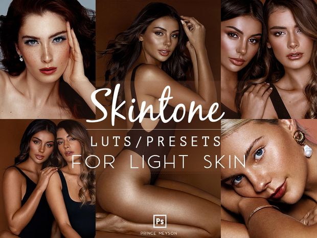 Prince Meyson Skin Tone LUTs for Light Skin
